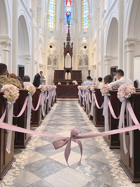 Church Quinceanera Decorations, Quince Church Decorations, Quinceanera Church Decorations, Wedding Church Decorations Catholic, Church Wedding Decorations Aisle Altars, Church Wedding Decorations Elegant, Church Aisle Decorations Wedding, Church Decorations Wedding, Wedding Draping Backdrop