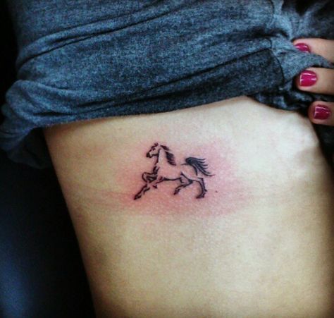 Tiny Horse Tattoo, Horse Tattoo Ideas, Equine Tattoo, Small Horse Tattoo, Horse Tattoos, Horse Tattoo Design, Christian Sleeve Tattoo, Tiny Horses, Back Of Shoulder Tattoo