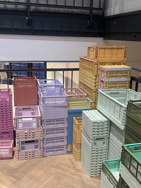 Hay Crates, Milk Crate Storage, Studio Workspace, Design Studio Workspace, Souls Art, Milk Crate, Broken Soul, Milk Crates, Paint Design