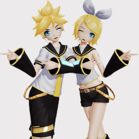 Rin And Len, Len Y Rin, Kagamine Rin And Len, Hatsune Miku, Cartoon Art Styles, Cutie Patootie, Pose Reference, Vocaloid, Cartoon Art