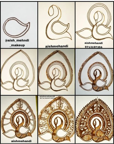 Bridal Mehndi Basic Shapes, Mehndi Practice For Beginners, Advance Mehndi Design, Mehendi Basic Design, Mehendi Designs For Practice, Mehndi Basic Shapes, Henna Beginners, New Mahendi Design, Mehndi Basic