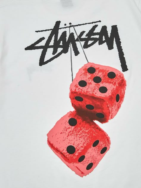 Stussy Wallpaper, Fuzzy Dice, Stussy Logo, Clothing Brand Logos, Brutalist Design, Vintage Poster Design, Sleeve Model, Brand Logos, City Design