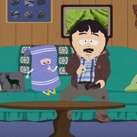 Randy Marsh And Towelie, Randy And Towelie, Towelie South Park, Giratina Pokemon, Randy Marsh, South Park Characters, Big Photo, Park Art, Comedy Central