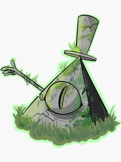 "Bill Cipher Form #5 " Sticker by Spocks | Redbubble Bill Cipher Tattoo, Bill Cipher Art, Cipher Art, Bill Cypher, Gravity Falls Bill Cipher, Gravity Falls Bill, Gravity Fall, Gravity Falls Art, Bill Cipher