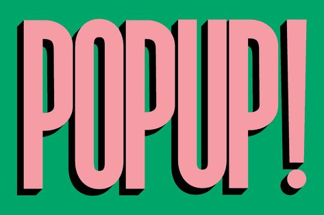 Pop Up Graphic Design, Animated Graphic Design, Gif Graphic Design, Pop Up Poster, Paris Graphic Design, Pop Graphic Design, Pop Art Logo, Identity Poster, Gif Design