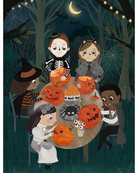 Spooky One, Lilla Rogers, Paper Engineering, Kids Art Class, Halloween Illustration, Halloween Inspiration, Oct 30, Childrens Illustrations, Children's Book Illustration