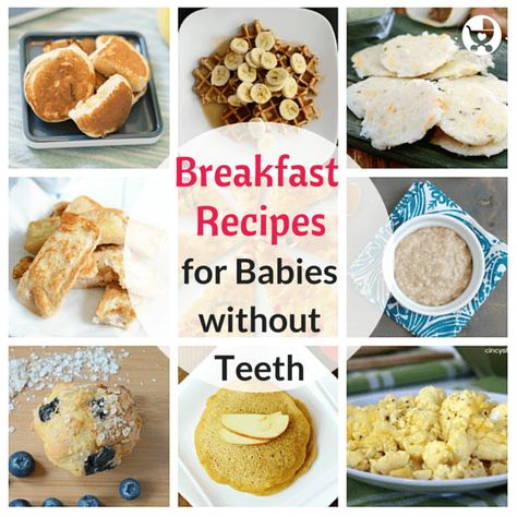 foods for babies without teeth Breakfast Ideas For Baby, Breakfast Ideas For Babies, Baby Food Breakfast, Foods For Babies, Fingerfood Baby, Recipes For Babies, Teething Toddler, Baby Breakfast, Diy Baby Food