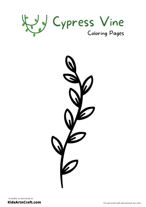 Cypress Vine Coloring Pages For Kids – Free Printables Check more at https://www.kidsartncraft.com/cypress-vine-coloring-pages/ Vine Template, Printable Stencil, Cypress Vine, Flower Stencils, Stencils Printables, Printables Free Kids, Hanging Vines, Flower Stencil, Unique Tattoo