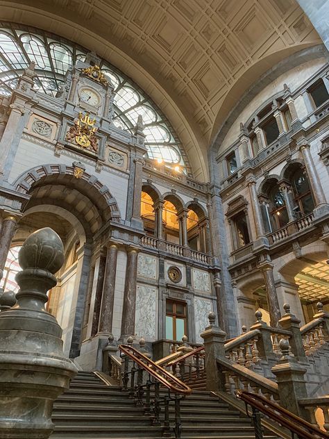 Station| antwerp| vacay| #vacation #antwerp #belgium #aesthetic #antique #vacay Brussels Belgium Aesthetic Summer, Antwerp Belgium Aesthetic, Belgian Aesthetic, Antwerp Aesthetic, Brussels Belgium Aesthetic, Brussels Aesthetic, Ardennes Belgium, Belgium Aesthetic, Belgium Trip