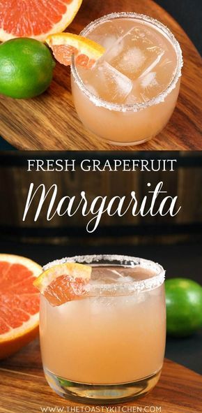 Grapefruit Cocktail Recipes, Grapefruit Margarita Recipe, Tonic Cocktails, Broiled Grapefruit, Grapefruit Margarita, Grapefruit Recipes, Grapefruit Cocktail, Tequila Drinks, Skinnytaste Recipes