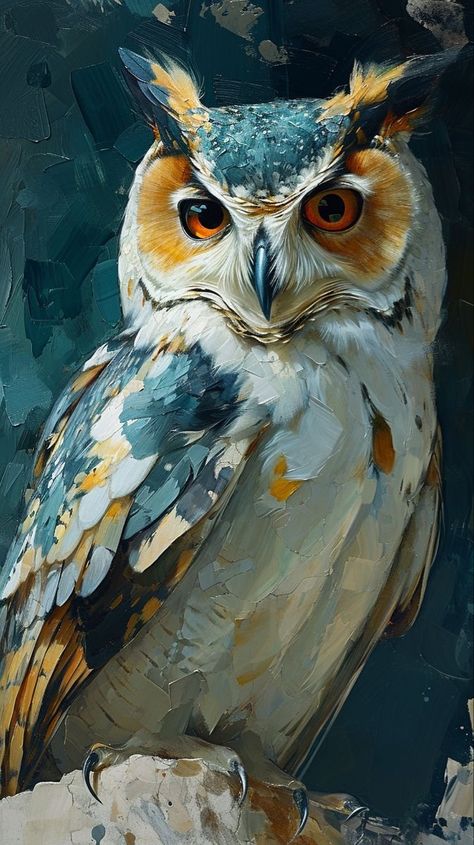 Abstract Owl Painting, Owl Painting Acrylic, Owl Paintings, Bird Painting Acrylic, Owl Artwork, Popular Characters, Owl Painting, Owl Art, Amazing Art Painting