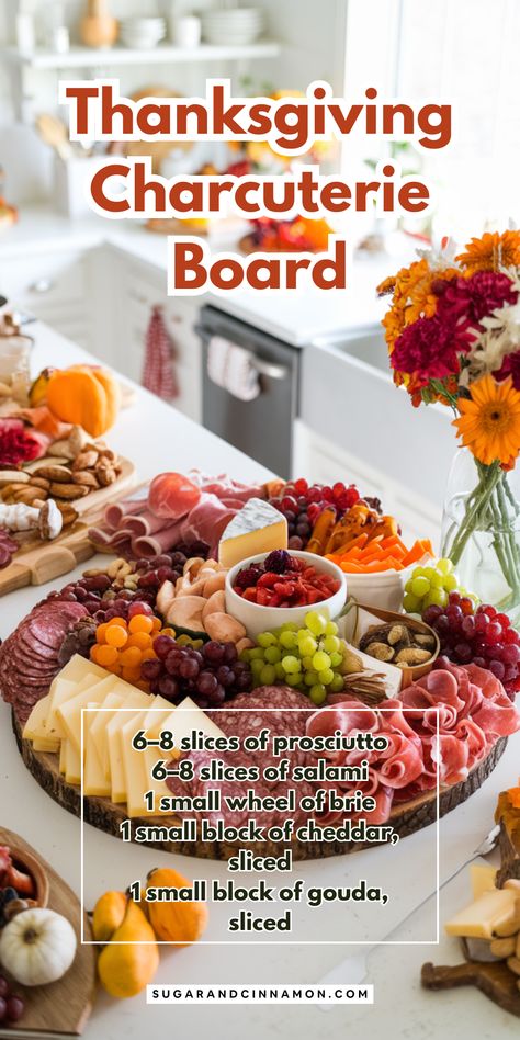 Create the perfect Thanksgiving charcuterie board! 🦃🍂 Discover tips for assembling a delicious spread of meats, cheeses, and seasonal treats that will impress your guests. Ideal for gatherings or cozy family dinners, this guide has everything you need. Don’t forget to save this pin for your holiday planning! 📌✨ Thanksgiving Dinner Spread, Easy Charcuterie Board Theme, Thanksgiving Meat, Easy Charcuterie Board, Thanksgiving Charcuterie Board, Meat And Cheese Board, Easy Charcuterie, Dinner Spread, Thanksgiving Charcuterie