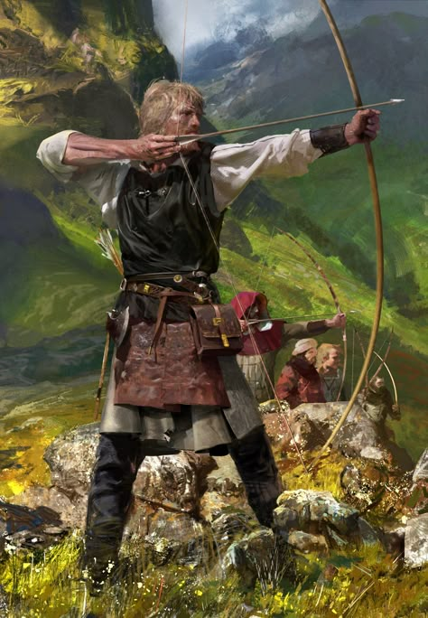 Medieval Archer, Craig Mullins, Knight Art, The Arrow, Armor Concept, Fantasy Concept Art, Medieval Art, 판타지 아트, Fantasy Inspiration