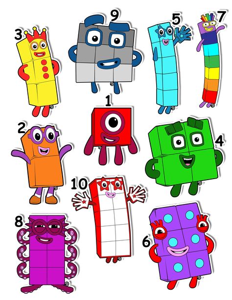 Magnetic Numberblocks Set 1 to 100 Counting and math is made easy with our new Numberblocks Magnets! The number characters from Numberblocks will help your little ones learn all about the fun of Numbers. These Magnets are a great addition for hands-on learning. Your child can count, add and subtract. Works on all Magnet Surface-like Fridge and Dry Erase Board. Each Magnet is lightweight and size 2.5inch x 1.5inch, perfect for little hands. This product is Made To Order! For any special requests, Stuff For Birthday, Block Birthday Party, 1 To 100, Preschool Activities Toddler, Birthday Cake Topper Printable, Birthday Printables, Math For Kids, Paper Crafts Diy Kids, 7th Birthday