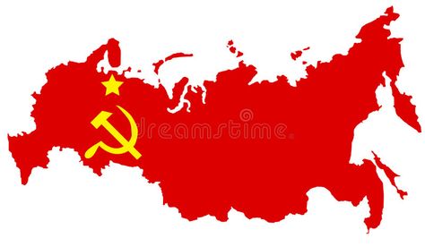 Comunist USSR map. Illustration of the outline of USSR with the comunist flag in , #SPONSORED, #map, #USSR, #Comunist, #Illustration, #flag #ad Uni Soviet, Inside Illustration, Map Illustration, Stock Vector, Vector Illustration, Flag, Map, Stock Photos, Collage