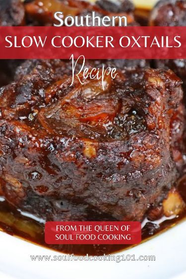 Oxtails And Gravy Recipe, Oxtail Recipes Crockpot, Oxtail Recipes Easy, Oxtails Recipe, Cooking Oxtails, Oxtail Recipes, Jamaican Dishes, Southern Recipes Soul Food, Jamaican Recipes