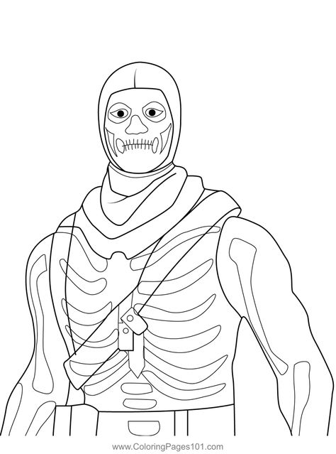 Fortnite Colouring Pages, Fortnite Coloring Pages Free Printable, Skull Trooper Fortnite, Fortnite Coloring Pages, Fort Night, Ghoul Trooper, Super Mario Coloring Pages, Free Kids Coloring Pages, Bobbie Goods