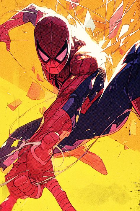 Anime Retro, Image Spiderman, Grunge Pictures, Spectacular Spider Man, Spiderman Artwork, Spider Art, Marvel Artwork, Marvel Spiderman Art, Pretty Drawings