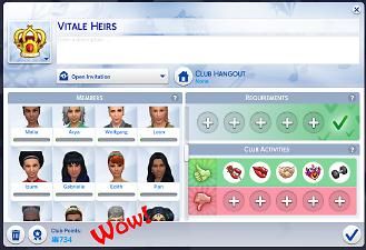 Mod The Sims - More Club Members [& Gender Requirements!] Sims 4 Club Mod, Sims 4 Cc Mods, Sims 4 Get Together, Sims 4 Traits, Cc Folder, Sims 4 Studio, Match Game, Sims 4 Downloads, Sims 4 Mods Clothes