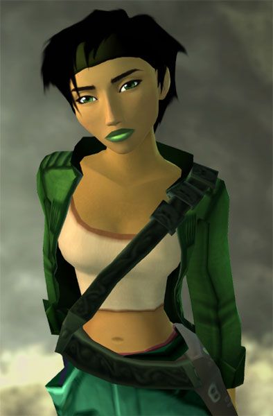 Jade - Beyond Good and Evil Jade Beyond Good And Evil, Jade Cosplay, Sci Fi Clothing, Beyond Good And Evil, Character Design Cartoon, Black Woman Artwork, V Games, Character Design Sketches, Bioshock