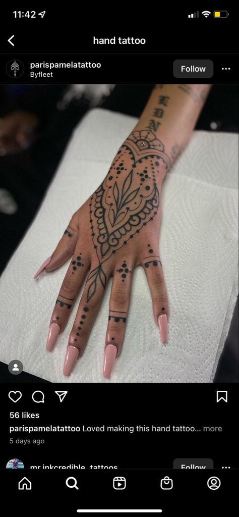 Fake Henna Tattoo, Fake Tattoos, Henna Tattoo, Hand Henna, Hand Tattoos, Henna, Tattoos