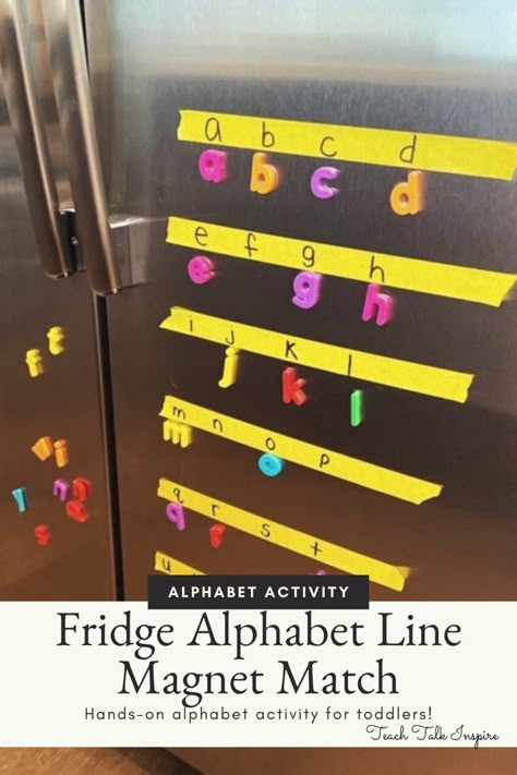 Alphabet Line Classroom, Learn Abc Preschool, Summer Alphabet Activities, Toddler Phonics Activities, Learning Abcs For Toddlers, Early Literacy Activities For Toddlers, Alphabet Matching Activities, Letters Activities For Toddlers, Alphabet Toddler Activities