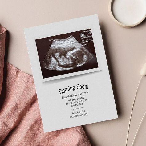 Baby Coming Soon Announcement, Coming Soon Baby Announcement, Adoption Announcements, Baby Coming Soon, Pregnancy Help, Pregnancy Announcement Cards, Baby Posters, Gifts For Parents, Pregnancy Announcements