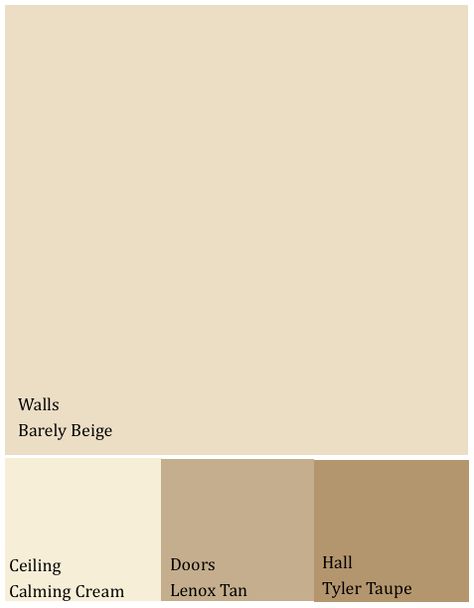 Vanilla Late Walls Color, Vanilla Latte Color Wall, Interior Wall Painting Ideas, Exterior Paint Colours, Color Recipe, Beige Paint Colors, Small Hall, Designer Homes, Beige Paint