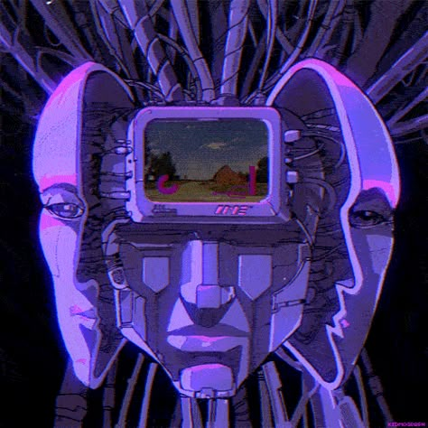 Futuristic Robot, Eleven Paris, New Retro Wave, Chevron Amethyst, Cyberpunk Aesthetic, Arte Cyberpunk, Vaporwave Aesthetic, Lil Uzi, Retro Waves