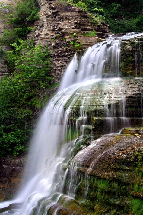 Lucifer Falls. Is one of the many beautiful waterfalls found in Robert H. Treman , #Affiliate, #waterfalls, #Robert, #Treman, #Lucifer, #Falls #ad Ithaca Falls, Lucifer's Fall, Ithaca New York, Waterfall Hike, Park Entrance, Waterfall Pictures, Waterfall Photo, Swimming Hole, The Finger Lakes