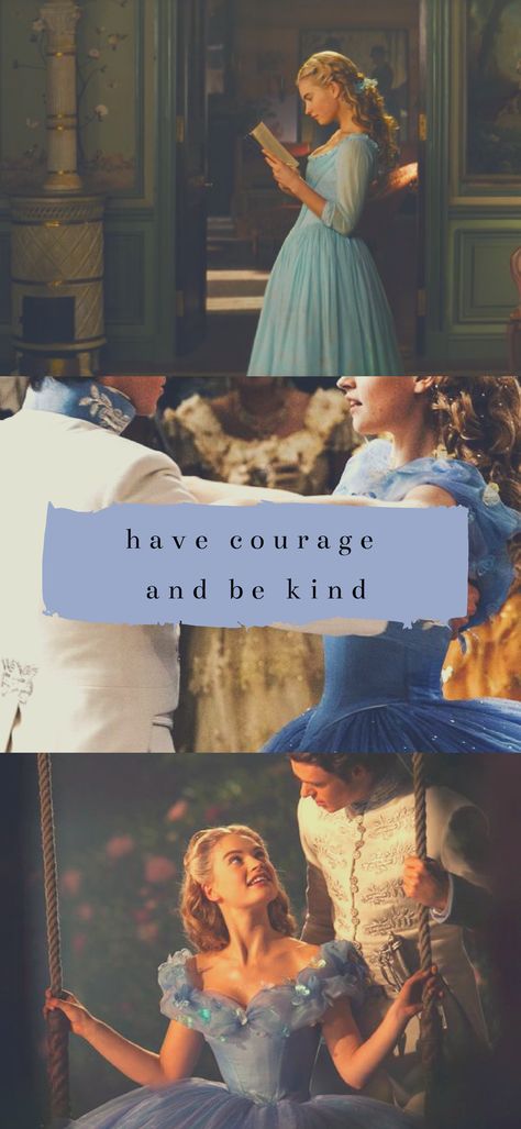 Cinderella Live Action, Cinderella Wallpaper, Cinderella Aesthetic, Cinderella Movie, Cinderella 2015, Images Disney, Cinderella Disney, Have Courage And Be Kind, Disney Collage