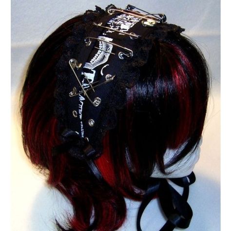 Keep It Together Punk Lolita Visual Kei Headdress ❤ liked on Polyvore featuring accessories, hair accessories, bow tie headband, hair band accessories, flower hair accessories, bow headwrap and tie headbands Safety Dance, Kei Visual, Punk Hair, Alt Fashion, Japanese Street Fashion, Harajuku Fashion, Edgy Outfits, Gothic Lolita, Visual Kei