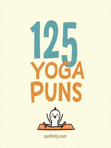 yoga puns Yoga Puns Funny, Yoga Puns, Teacher Puns, Zen Words, Massage Quotes, Baby Yoga, Yoga Positions, Yoga Help, Yoga Teachers