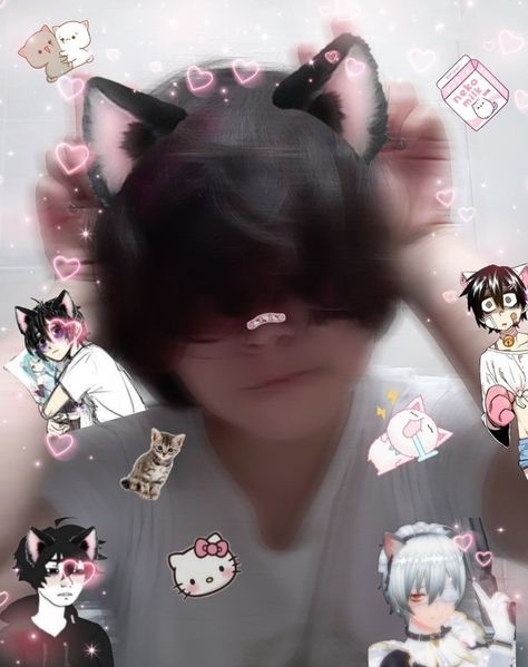 Cat Boy Irl, Cat Boys Real Life, Short Hair For Boys, Cat Boy, 2160x3840 Wallpaper, Computer Wallpaper Desktop Wallpapers, Alt Outfits, Cat Boys, Ideal Body