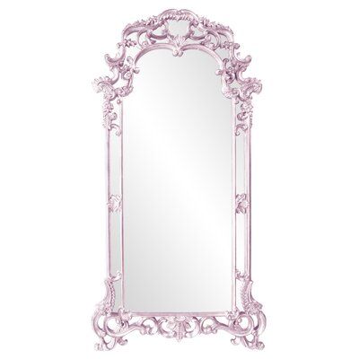 Mottled with antique accents oversized ornate mirror. Finish: Lilac | Willa Arlo™ Interiors Traditional Full Length Mirror Resin in Indigo, Size 83.5 H x 44.5 W x 2.0 D in | Wayfair | Home Decor Antique Full Length Mirror, Mirror Resin, Kelly Clarkson Home, Resin Frame, Ornate Mirror, Wall Accent, Arch Mirror, Length Mirror, Mirror Frame