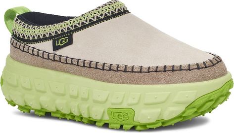 UGG® Gender Inclusive Venture Daze Platform Indoor/Outdoor Slip-On Shoe | Nordstrom Ceramic Caterpillar, Ugg Shoes Women, Tasman Slippers, Box Stitch, Gender Inclusive, Tire Tread, Shoe Wishlist, Clog Shoes, Shoe Men