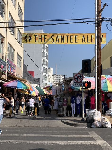 Spent the day in Santee Alley Santee Alley Los Angeles, Santee Alley, South Central Los Angeles, La Aesthetic, Airbus A380, 2024 Vision, Summer 2024, Santa Fe, Times Square