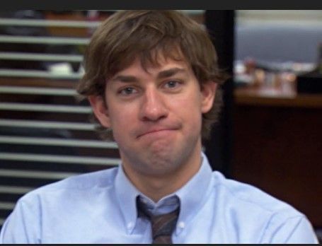 Jim Halpert Face, Jim Halpert The Office, Worst Day Of My Life, The Office Jim, Jim Pam, Threat Level Midnight, Office Icon, The Office Show, Jim Halpert