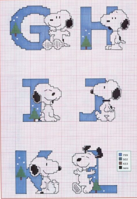 Beaded Snoopy, Christmas Cross Stitch Alphabet, Friendship Bracelets Ideas, Free Cross Stitch Charts, Christian Cross Stitch, Cross Stitch Alphabet Patterns, Cross Stitch Fonts, Bracelets Ideas, Cross Stitch Letters