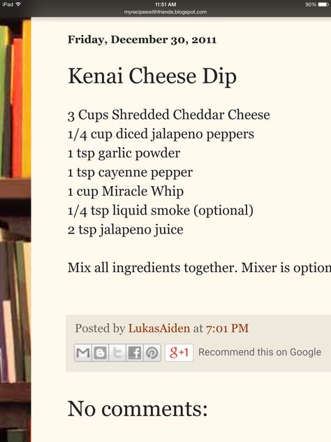 Kenai Cheese Dip - Echo Lakes Kenai Alaska Cheese Dip, Kenai Dip Recipe, Kenai Cheese Dip, Kenai Dip, Homemade Chip Dip, Best Dip Recipes, Jalapeno Cheese, Nacho Cheese Sauce, Homemade Chips