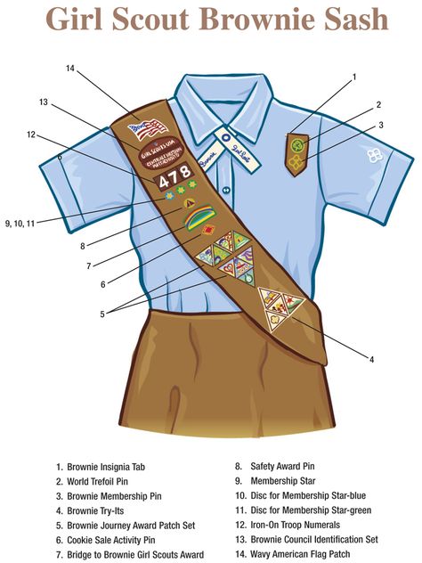 Brownie Sash, Brownie Vest, Girl Scout Brownie Uniform, Brownie Uniform, Girl Scout Costume, Girl Scout Vest, Girl Scout Brownie, Girl Scout Sash, Brownie Badges