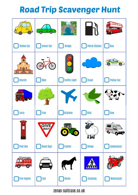 Travel For Kids Activities, Car Games For Toddlers, Free Printable Travel Games, Travel Bingo Printable For Kids, Car Bingo Free Printable, Road Trip Printables For Kids Free, Roadtrip Activities For Kids, Travel Kids Activities Car, Road Trip Bingo Printable Free Prints