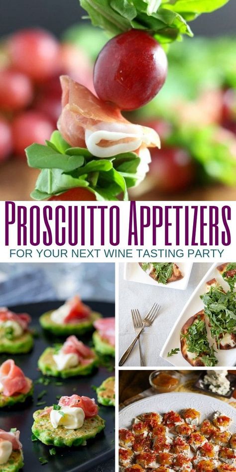 Prosciutto Wrapped Appetizers, Prosciutto Appetizer Recipes, Travel Appetizers, Appetizers With Prosciutto, Prociutto Appetizers, Proscuitto Appetizers, Brazil Holiday, Prosciutto Appetizer, Baked Potato With Cheese