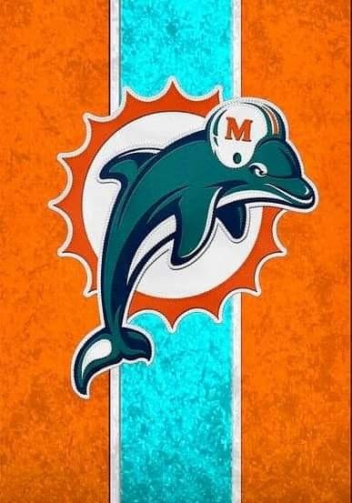 Miami Dolphins Painting, Dolphins Painting, Dolphins Wallpaper, Miami Dolphins Wallpaper, Dolphin Fin, Tufting Rugs, Dolphin Drawing, Florida College, Nfl Logos