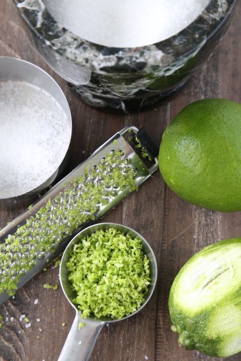 How To Make a Lime Salt Recipe | WholeLifestyleNutrition.com Flavored Salts Recipes, Infused Salt, Spice Mix Recipes, Flavored Salts, Lime Salt, No Salt Recipes, Homemade Spices, Homemade Seasonings, Dehydrated Food