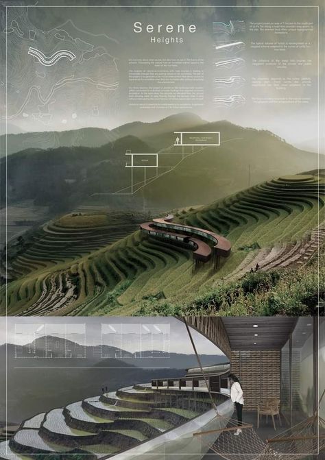 Mountain Architecture Concept, Mountain Architecture Design, Spa Plan, Koshino House, Nature Photography Sky, Architecture Layout, Architecture Design Presentation, Mountain Architecture, International Architecture