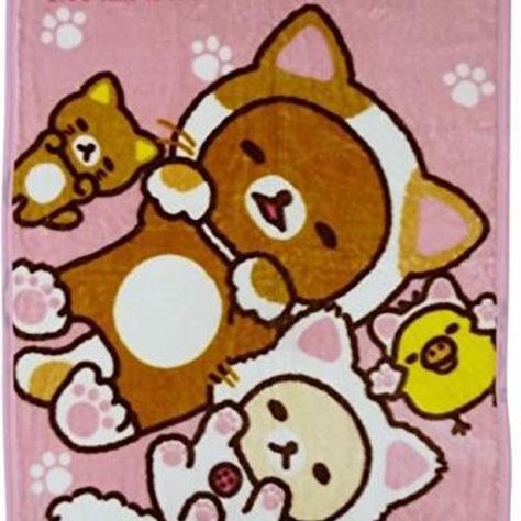 wts rare rilakkuma cat blanket item is in amazing... - Depop Rilakkuma Cat, Cat Blanket, Random Photos, Rilakkuma, Quick Saves