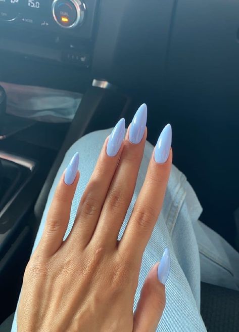 Nails Elegant, Baby Blue Nails, Subtle Nails, Basic Nails, Casual Nails, Franklin Tn, Nails Gel, Beach Nails, Pretty Acrylic Nails