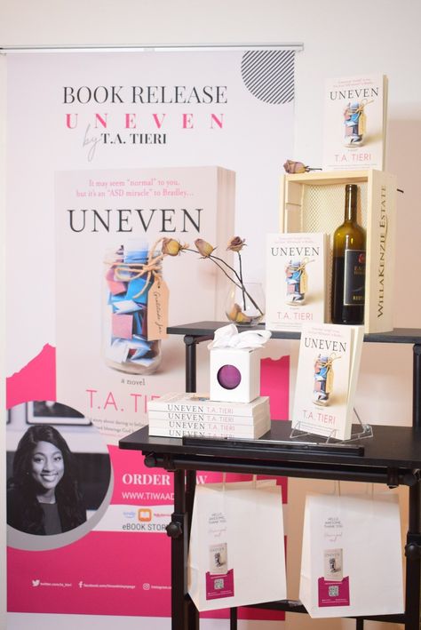 #uneven #asd #happyending Book Launch Event Decor, Book Launch Aesthetic, Launch Event Decor, Book Launch Party Ideas Decor, Fashion Workspace, Book Launch Ideas, Book Launch Event, Write Book, Book Launch Party