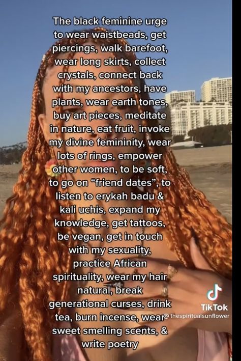 Erykah Badu Hair, Black Femininity Aesthetic Bohemian, Goddess Aesthetic Black Women, Earthy Feminine Style, Black Women Spirituality, Afrocentric Aesthetic, Spiritual Black Aesthetic, Afro Bohemian, Black Spiritual Aesthetic